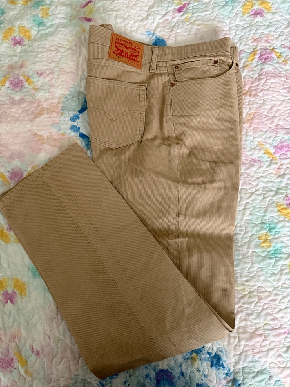 Levi's Beige Corduroy Pants